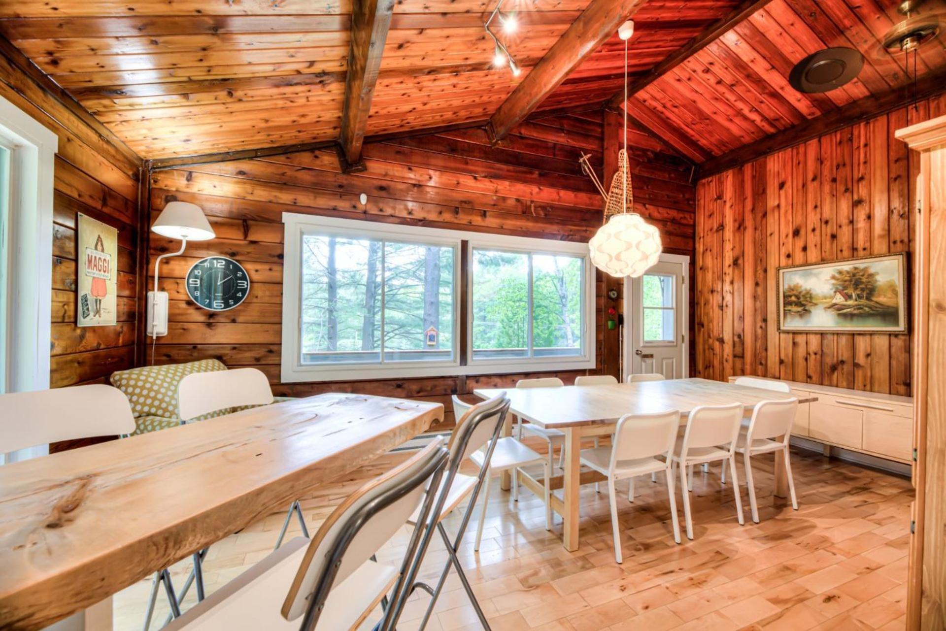 Domaine Chalets Des Pins Rawdon Exterior photo