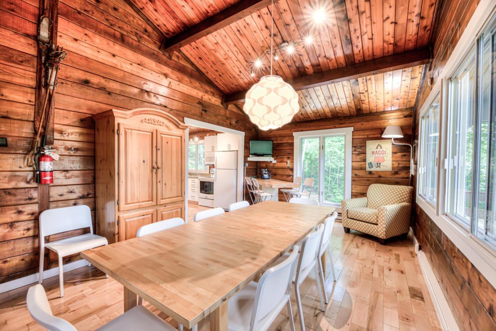 Domaine Chalets Des Pins Rawdon Exterior photo